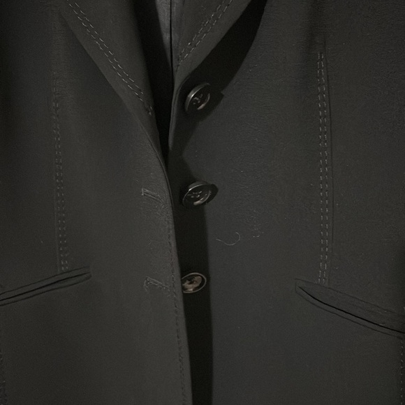 Ann Taylor 3 Button Black Blazer - Picture 4 of 10